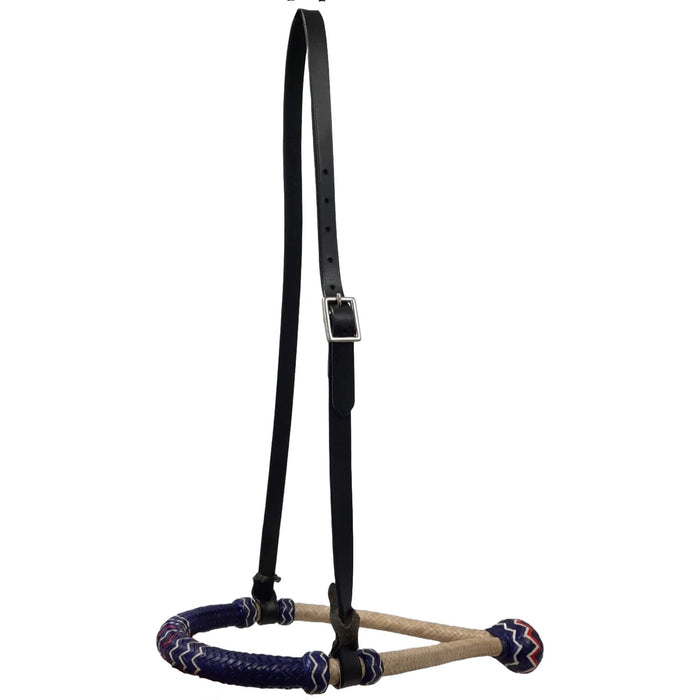Tahoe Braided Rawhide Horse Bosal & Leather Hanger
