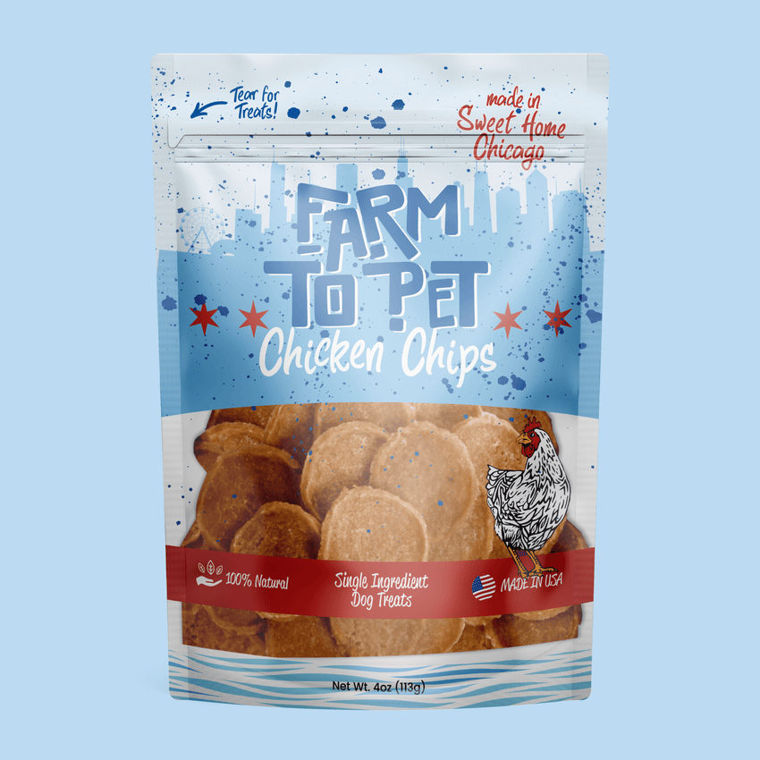 Chicago Chicken Chips for Dogs | Dog Treats To Celebrate Our Hometown