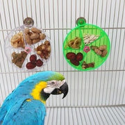 Parrot Foraging Wind Wheel Toy