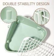 Rabbit Litter Box Bunny Corner Toilet Box Potty Trainer For Hamster Guinea Pig Ferret Rat Chinchialla Cage Pan