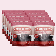 Beef Chips Snack Pack Bundles | Dog Treats for Training & Travel