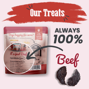 Beef Chips Snack Pack Bundles | Dog Treats for Training & Travel