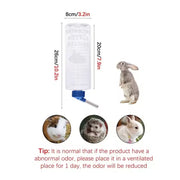 1L Hanging Water Bottle for Small Pets & Parrots