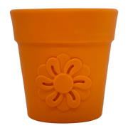 Large Flower Pot eCup Dog Treat Dispenser | Durable USA-Made Enrichment Toy | SodaPup